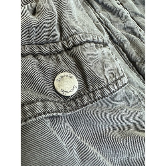 SPLENDID Alton Anorak gray military jacket linen blend - Picture 7 of 12